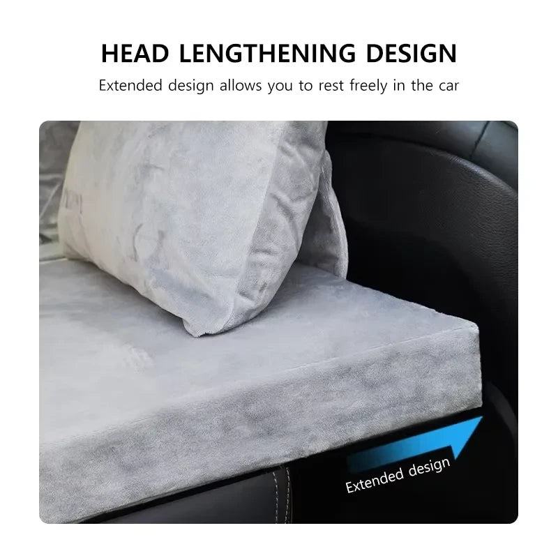 Foldable Memory Foam Car Bed