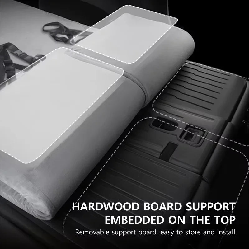 Foldable Memory Foam Car Bed