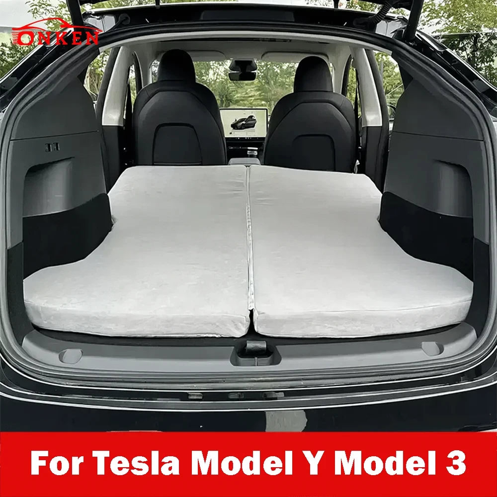 Foldable Memory Foam Car Bed