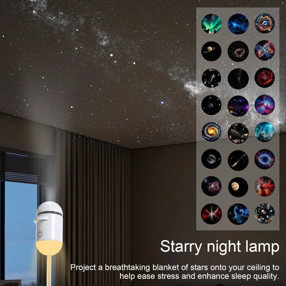Mini Galaxy Star Projector