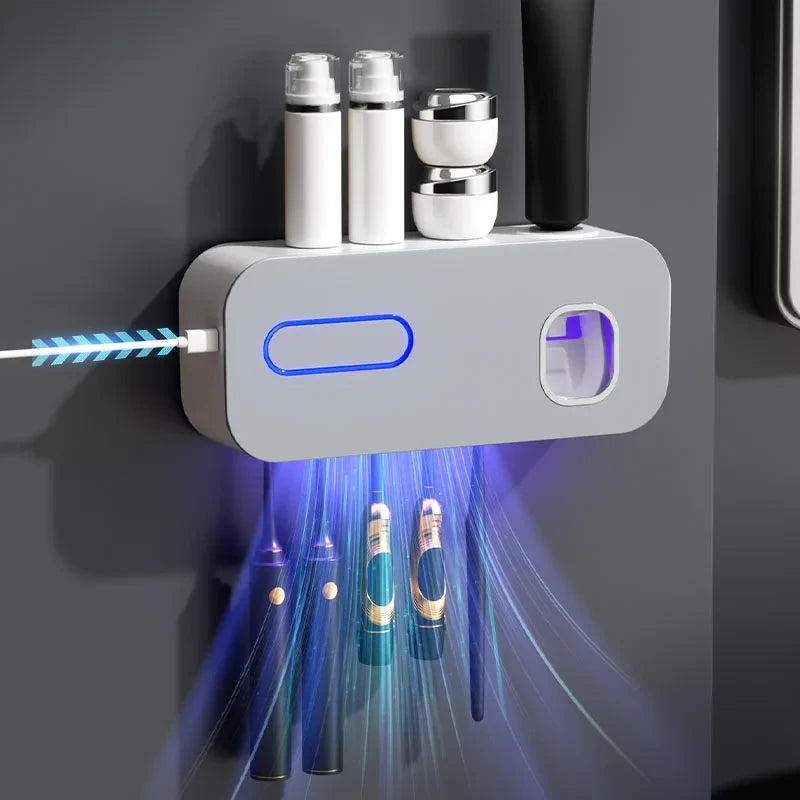 Smart Toothbrush Sanitizer Holder