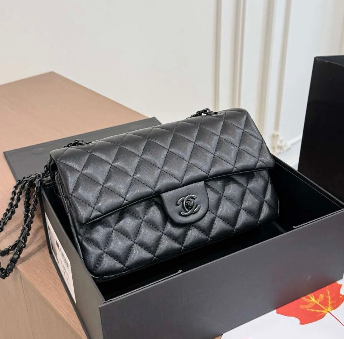 Coco Black Crossbody Bag