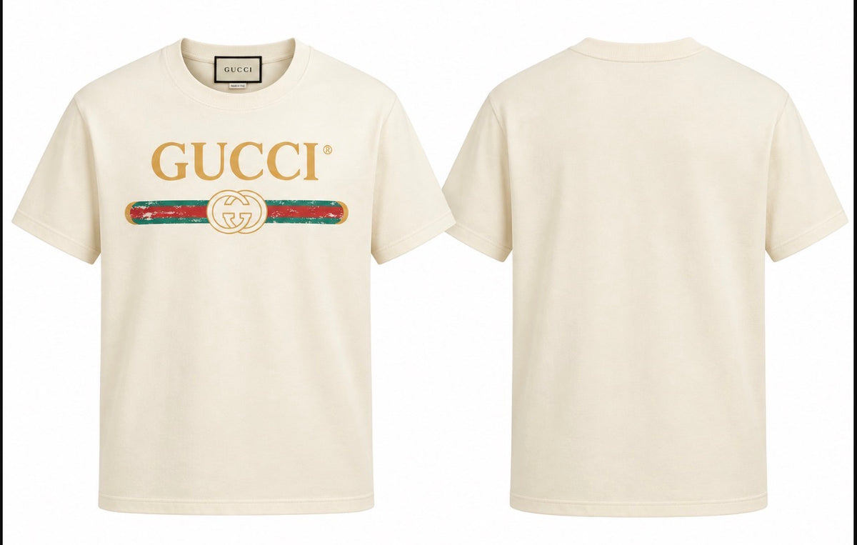 Gu-Unisex Cream TShirt（BP47500）