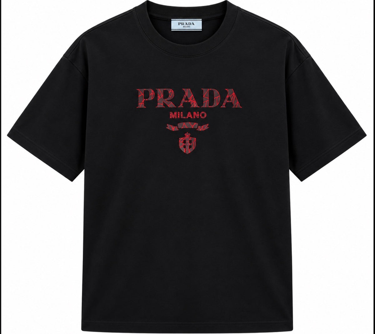 P-Unisex Black T-Shirt(BP50983）