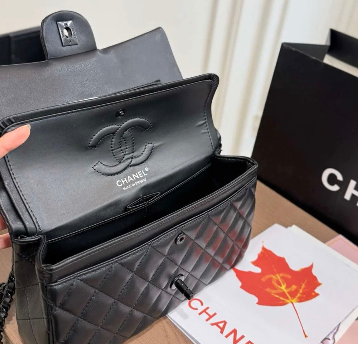 Coco Black Crossbody Bag