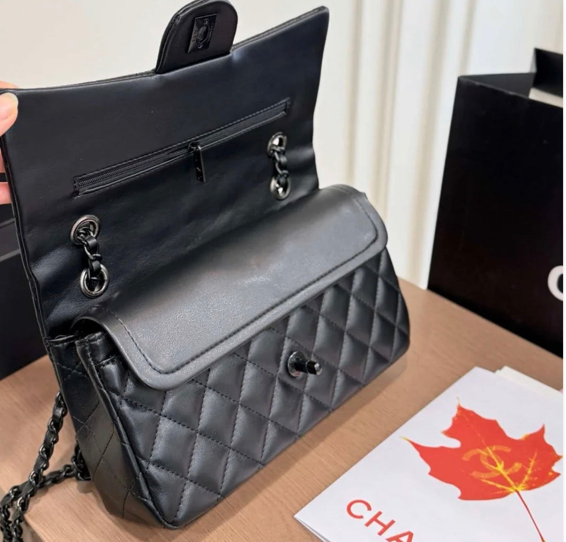 Coco Black Crossbody Bag
